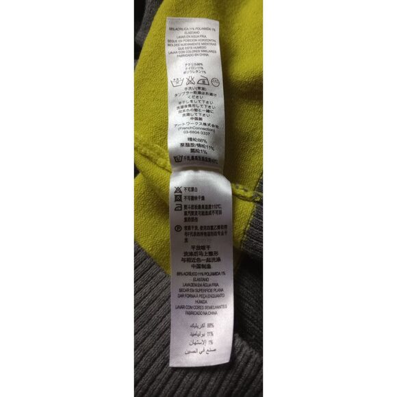 French Connection Women's Size Medium Long Sleeved Striped Sweater - Picture 8 of 8